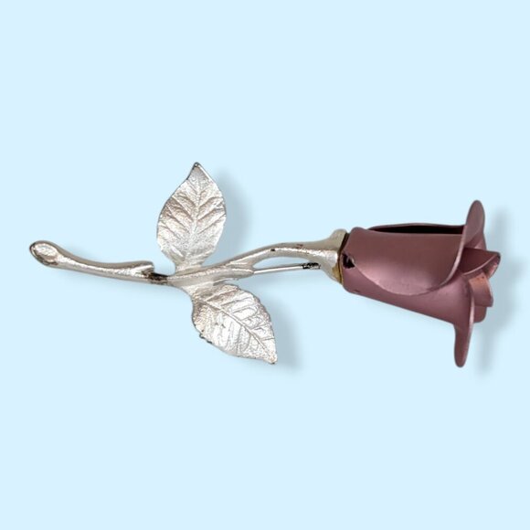 (2/$20) V. Avon Rose Brooch - Picture 2 of 7